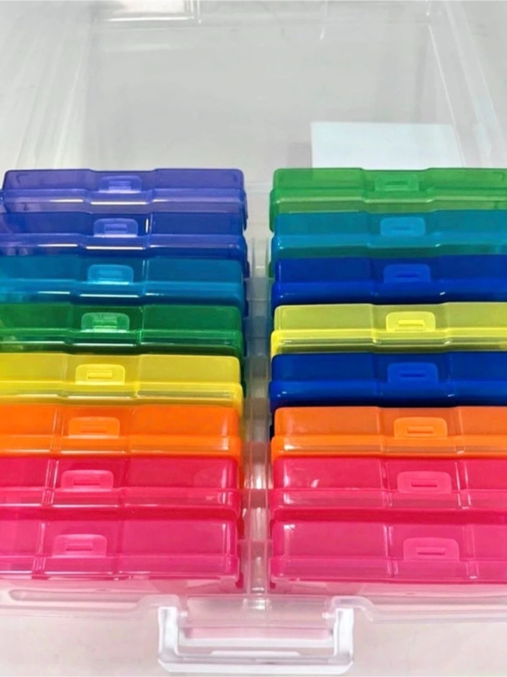 Simply Tidy Rainbow Photo & Craft Keeper